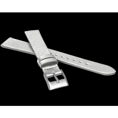 Minet Stříbrný z luxusní kůže Top Grain MSSUZ16 – Zboží Dáma