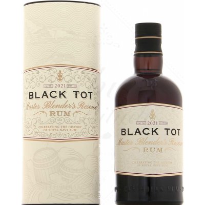 Black Tot Master Blender's Reserve 2021 54,5% 0,7 l (tuba) – Hledejceny.cz