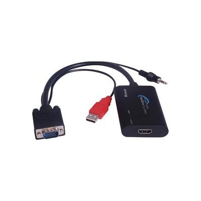 PremiumCord konvertor VGA+audio na HDMI - KHCON-04 – Sleviste.cz