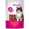 Pamlsek pro kočky JK Animals JK Cat Meat Snack Duck Strips 50 g