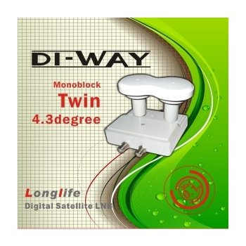 Di-Way Monoblok Twin 0,1dB 4,3st