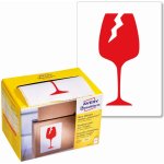 Avery Zweckform 7251 Výstražné etikety 74x100mm 200 ks bílá/červená – Sleviste.cz