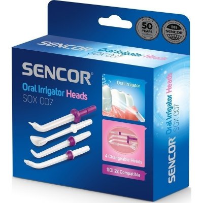 Příslušenství k zubnímu kartáčku Sencor SOX 007 náhradní nástavce pro SOI 22x
