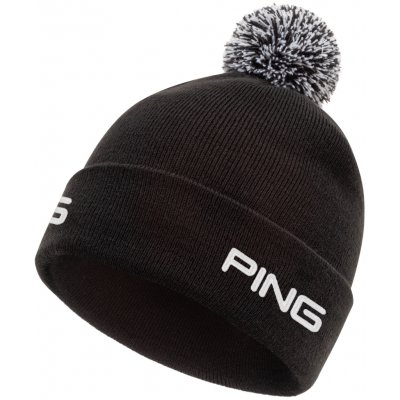 PING Cresting Knit Hat Pánský Golfový Kulich Černá – Hledejceny.cz