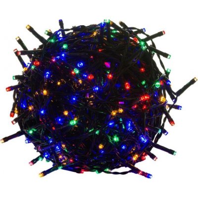 Voltronic 39460 Vánoční LED osvětlení 40 m barevné 400 LED zelený kabel – Zboží Mobilmania