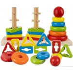 Kruzzel 19870 vkládačka pro děti 15 dílů – Zboží Mobilmania