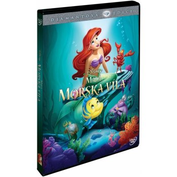 Malá mořská víla D.E. DVD