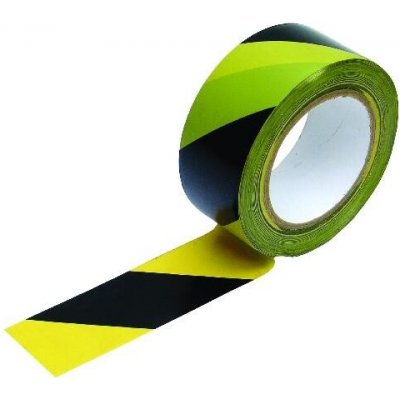 M.A.T. Páska výstražná 48 mm x 33 m žluto-černá samolepicí levá – Hledejceny.cz