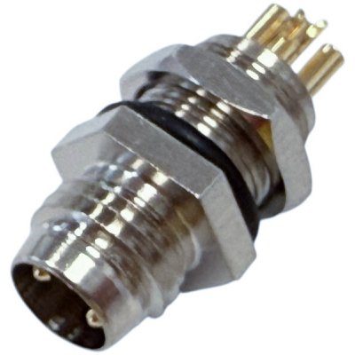 LaskaKit Průmyslový konektor M8 Male šroubovací, panel Počet pinů: 3P – Zboží Dáma LaskaKit Průmyslový konektor M8 Male šroubovací, panel Počet pinů: 3P – Zboží Dáma