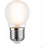 Žárovka Paulmann LED kapka 6,5 W E27 mat teplá bílá stmívatelné