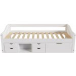FurniGO Nalu s úložným prostorem bílá – Hledejceny.cz