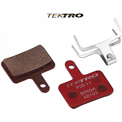 Tektro Brzd.destičky TK-P20.11-Orion (2ks)(červená) | Zboží Auto