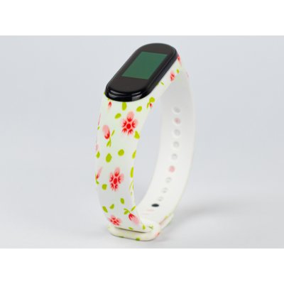 Mi-band.cz Xiaomi Květinová zahrada náhradní náramek Mi Band 5/6/7 MIBANDCZX00138 – Zboží Živě