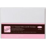 WEST DESIGN West Design 12,7 × 17,8 cm přání a obálky 50 ks (240 g/m2) bílé – Zbozi.Blesk.cz