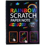 Kolorits Kolorits Vyškrabávací blok Scratch art 10 listů C5 – Zboží Dáma