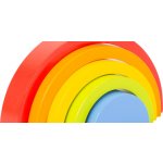 Small Foot skládací kostky duha – Zboží Mobilmania