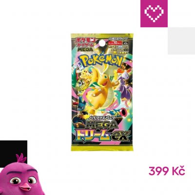 Pokémon TCG Mega Dream Ex Booster JAP – Hledejceny.cz