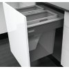 Koš Cemux Sorter Bins 600 mm - 2 x 35L, výška 570 mm + H Box SLIM bílý