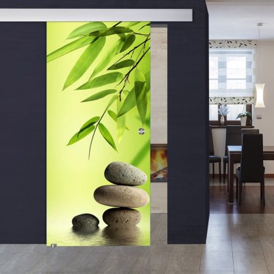 Glasdesign Feng Shui skleněné 775 x 2050 mm – Zboží Mobilmania