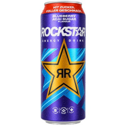 Rockstar Xdurance Blueberry Acai Sugar 500 ml – Hledejceny.cz