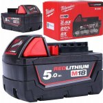 Milwaukee M18 B5 18V 5Ah 4932430483 – Zboží Mobilmania