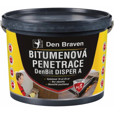 Den Braven Bitumenová penetrace Disper A 10 kg – Zboží Mobilmania