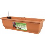 Nohelgarden Truhlík samozavlažovací TORENIE MODERN plastový matný 50 cm – Hledejceny.cz