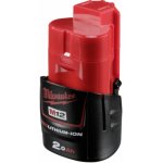 MILWAUKEE M12 B2 12V 2,0 Ah 4932430064 – Zboží Mobilmania
