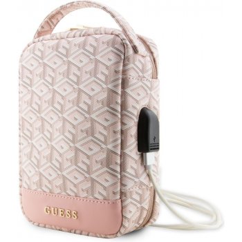 Pouzdro Guess PU G Cube Travel Universal Bag růžové