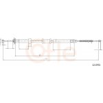 Tažné lanko, parkovací brzda COFLE 12.0701 | Zboží Auto