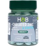 Holland & Barrett Chelátový zinek s mědí 120 tablet – Hledejceny.cz