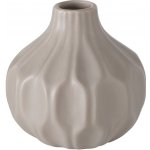 Boltze Home Keramická váza s reliéfním vzorem, 18 cm, ESKO, béžová béžová – Hledejceny.cz
