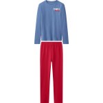 Esmara Kids pyžamo modrá červená – Sleviste.cz