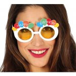 Guirca Brýle narozeninové Happy Birthday s balónky – Zboží Dáma