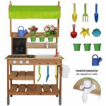 Derrson dřevěná venkovní kuchyňka na zahradu W5327 – Zboží Dáma