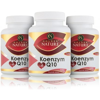 Golden Nature Koenzym Q10 100 mg softgel 300 kapslí – Hledejceny.cz