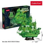 CubicFun 3D Puzzle Pirátská loď Létající Holanďan 360 ks – Zboží Dáma