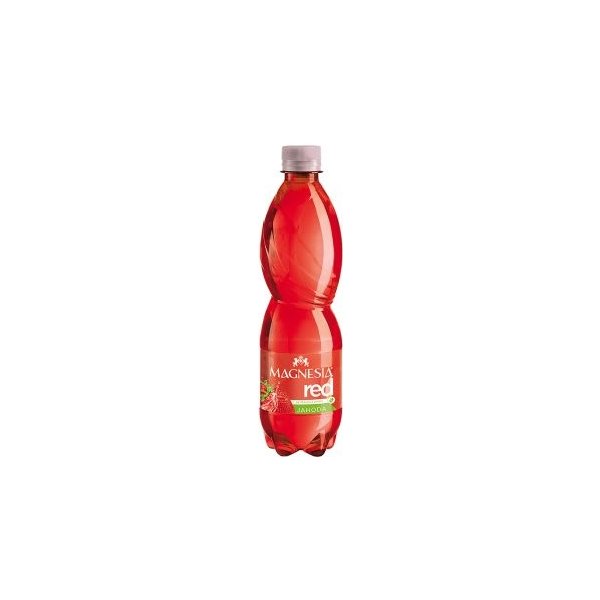 Voda Magnesia red Jemně perlivá jahoda 0,5l