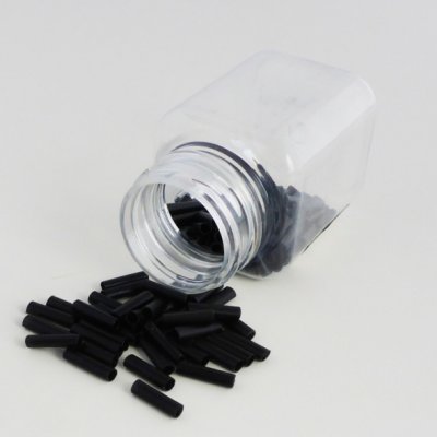PVC trubičky pro metodu BOND PLUS - 100 ks - barva černá