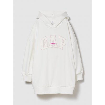 GAP dětské mikinové oversize šaty VintageSoft bílá – Zbozi.Blesk.cz