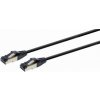 síťový kabel Gembird PP8-LSZHCU-BK-3M patch, FTP Cat.8 LSZH, prémiový, 3m