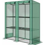 Outsunny 144 x 48 x 152 cm zelený – Zboží Dáma