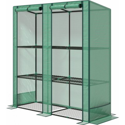 Outsunny 144 x 48 x 152 cm zelený – Zboží Dáma