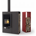 Flamingo DELUXE 2 Stojan na dřevo černá – Zboží Dáma