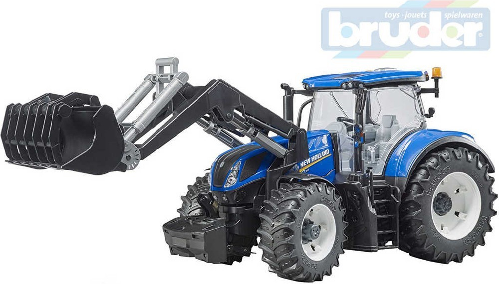 Bruder 3121 Traktor New Holland T7.315 s čelním nakladačem