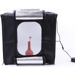 DZL Foto box, Foto stan s LED osvětlením 60x60x60cm – Zboží Živě
