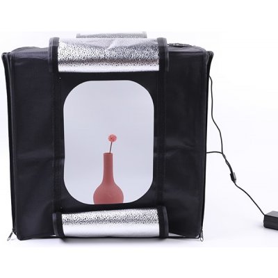 DZL Foto box, Foto stan s LED osvětlením 60x60x60cm – Zboží Živě
