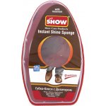 Show leštící houbička se zásobníkem lesku na koženou obuv Hnědá – Zboží Dáma