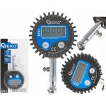 GEKO Manometr digitální na měření tlaku pneu, 0-13,8bar, s koncovkou 45° G01274 – Sleviste.cz