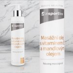inSPORTline masážní olej s vitamínem E a mandlovým olejem 200 ml – Sleviste.cz